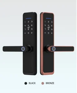 Apartment Smart Door Lock Suitable for Wooden Steel Doors Aluminum WiFi Network
