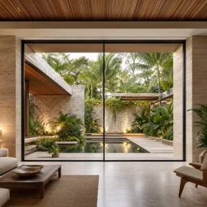 Apex 180 Floor to Ceiling Minimalist Sliding Door for Luxury Homes and Custom Villa Projects
