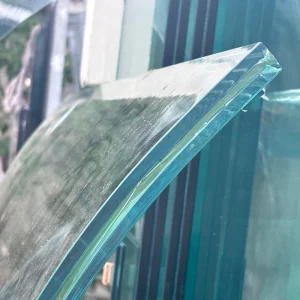 Arched Curved Tempered Glass Door for Bathroom Kitchen Hotel Shower Room Entrance Sleek Design High Strength Easy Clean Safety
