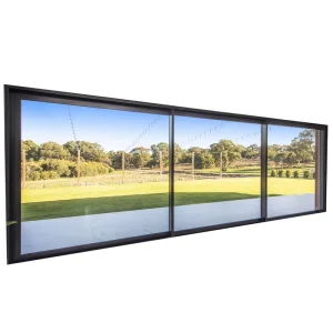 Australian Aluminum Panoramic External Sliding Doors with Mosquito Net for Balconies