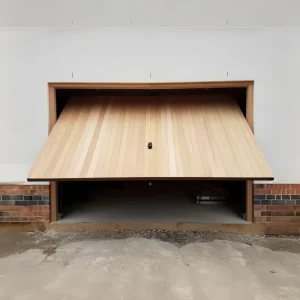 Australian Style Remote-Controlled Hydraulic Overhead Tilt-Up Garage Door with Custom Panel and Thermal Insulation