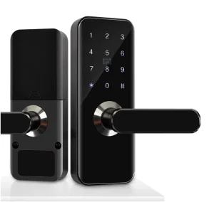 Australian WiFi Smart Digital Deadbolt Lock with Digital Electric Handle for Front Door