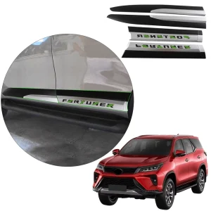 Auto Car Exterior Accessories Side Door Panel Strip Molding Cover Trim Edge Guard Protector for Fortuner