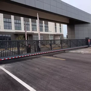 Automated Retractable Aluminum Alloy Electric Foldable Sliding Gate for Industrial Houses and Villas