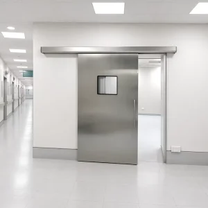 Automatic Airtight Hermetic Sliding Door with Sound Insulation for Hospital Operating Rooms and Pharmaceutical Cleanrooms