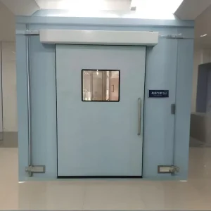 Automatic Airtight Sliding Hermetic Door for Medical Cleanrooms and Hospital Theaters