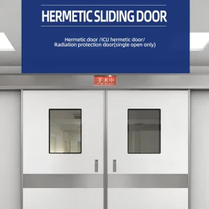 Automatic Airtight Sliding Hermetic Hospital Door for Hospitals and Apartments