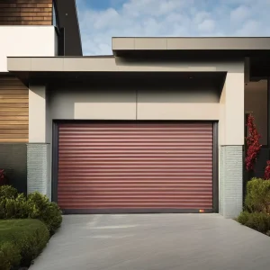Automatic Aluminum Alloy High-Speed Roll-Up Garage Door for Villa