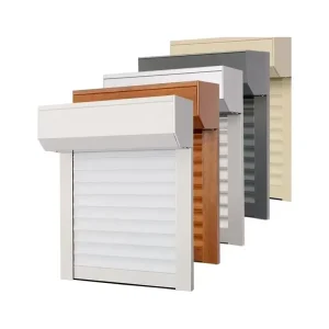 Automatic Aluminum Alloy Polymer Waterproof Roller Shutter Door for Commercial Warehouses