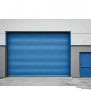 Automatic Aluminum Alloy Rolling Shutter Door for Warehouse and Garage with Electric Side-Opening Lock