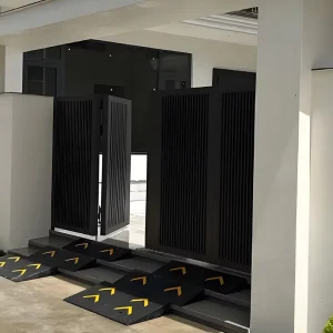 Automatic Aluminum Art Villa Courtyard Electric Sliding Gate