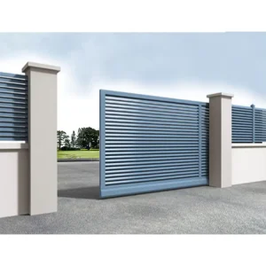 Automatic Aluminum Cantilever Sliding Wall Gate for Driveway