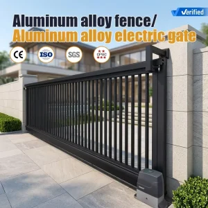Automatic Aluminum Estate Driveway Retractable Sliding Gate