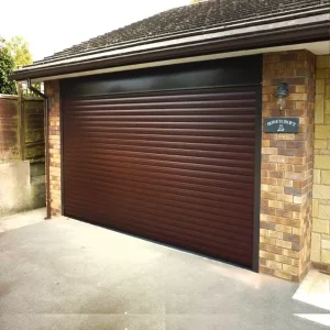 Automatic Aluminum Roll-Up Garage Door for House