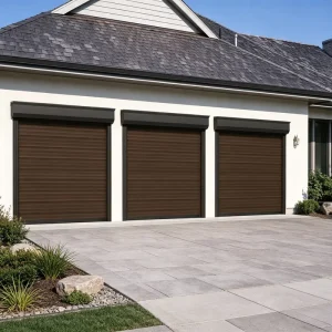Automatic Aluminum Rolling Garage Door with Anti-Theft Feature