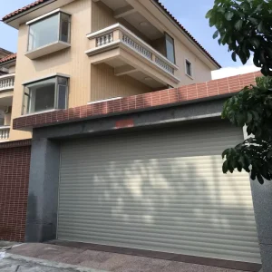 Automatic Aluminum Rolling Shutter Door with Remote Control, Motorized Safety Photoelectric Anti-Collision Sensor, Windproof Custom