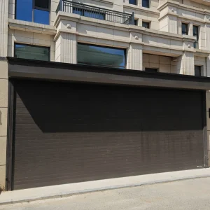 Automatic Aluminum Security Roller Door, Anti-Theft, Insulated, with Smart Remote Operation for Shops and Garages