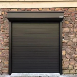Automatic Aluminum Security Roller Shutter Door with Electric Rolling Gate and Thermal Insulation for Garage, Hospital, and Hotel Use
