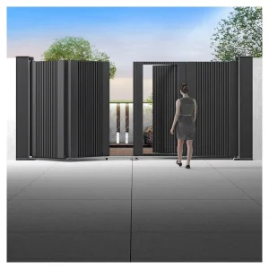 Automatic Aluminum Swing Gate for Modern House Villa or School