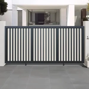 Automatic Aluminum Waterproof Sliding Courtyard Gate