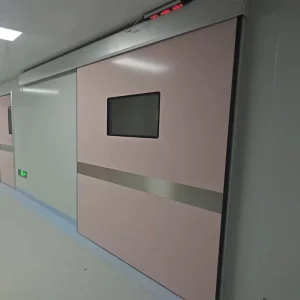 Automatic Cleanroom Hermetic Sliding Door with Sensor for Hospitals