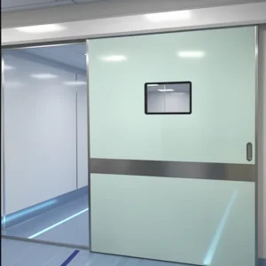 Automatic Electric Airtight Aluminum Alloy Hermetic Sliding Operating Room Door for Hospital
