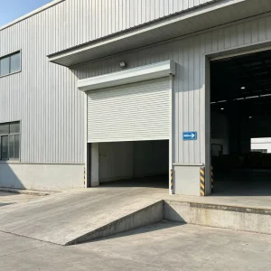 Automatic Electric Aluminum Roller Shutter Door Heavy Duty Industrial Security Motorized Remote Control Exterior Roll up Gate
