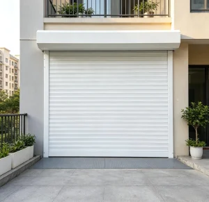 Automatic Electric Aluminum Roller Shutter Door for Residential Window, Motorized Security Door
