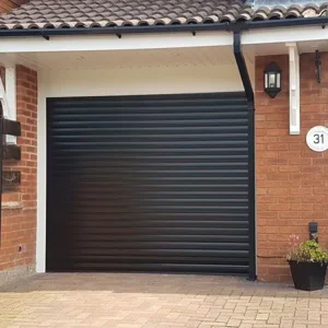 Automatic Electric Fast Aluminum Alloy Smart Garage Rolling Door for Residential and Villa Use