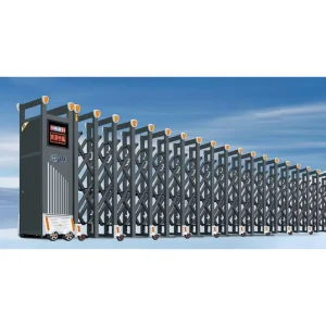 Automatic Electric Retractable Folding Driveway Stainless Steel Sliding Gate