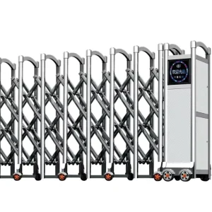 Automatic Electric Retractable Folding Stainless Steel Sliding Driveway Gate with Remote Entry