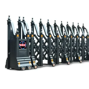 Automatic Electric Retractable Gate, Factory Direct, for Industrial and School Use