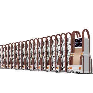 Automatic Electric Retractable Security Sliding Gate, 304 Stainless Steel, for Companies