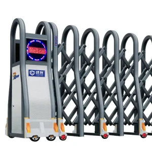 Automatic Electric Sliding Retractable Folding Gate with Remote Control Factory Direct