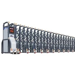 Automatic Electric Stainless Steel Retractable Double Sliding Gate for Outdoor Use