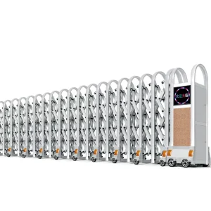 Automatic Electric Stainless Steel Retractable Security Sliding Gate for Apartments, Schools, and Commercial Use