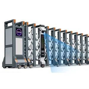 Automatic Electric Telescopic Folding Gate for Enterprise Access