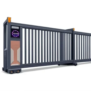 Automatic Electric Telescopic Sliding Security Enclosure Gate for Industrial Park Entrances