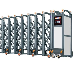 Automatic Foldable Retractable Electric Gate with In-house Motor, Supplier from China