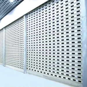 Automatic Heavy-Duty Industrial Outdoor Windproof Warehouse Roll-Up Garage Door
