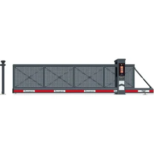 Automatic Heavy-Duty Industrial Suspended Cantilever Sliding Gate for Schools and Parks
