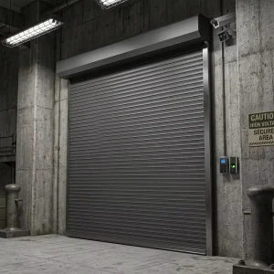 Automatic Heavy Duty Insulated Color Steel Industrial Rolling Door for Large Workshop