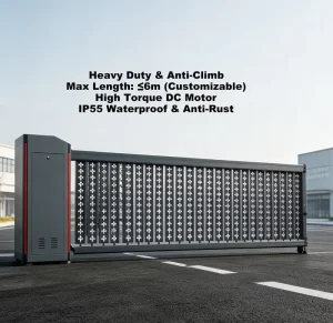 Automatic Heavy-Duty Parking Barrier Gate for Vehicle Access Control