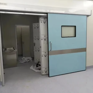 Automatic Hermetic Airtight Sliding Door for Hospital Operating Rooms and Cleanrooms