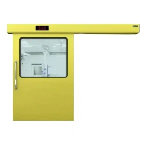 Automatic Hermetic Airtight Sliding Door with Vision Panel for Hospitals
