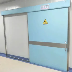 Automatic Hermetic Lead Shield Door with Stainless Steel Frame for Hospital Radiology Departments