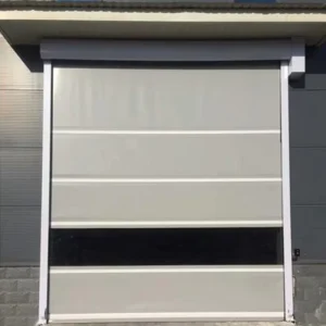 Automatic High Speed Aluminum Rolling Shutter Door, Windproof, Outdoor Use