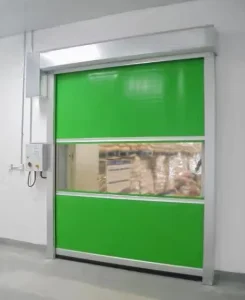 Automatic High Speed Waterproof PVC Fabric Rolling Shutter Doors for Warehouses, Villas, and Logistics
