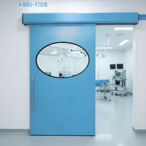 Automatic Hospital Hermetic Airtight Cleanroom Door with Finished Surface, Factory Supply
