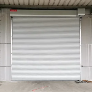 Automatic Hurricane-Proof Galvanized Steel Roller Shutter Garage Door
